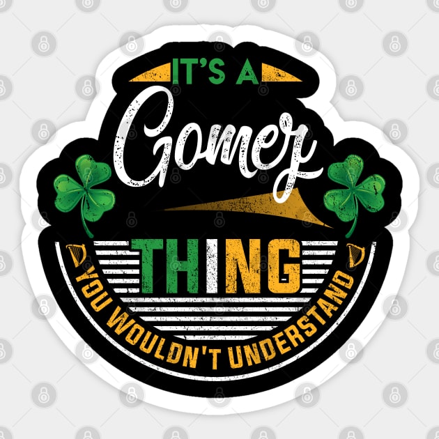 It's A Gomez Thing You Wouldn't Understand Sticker by Cave Store